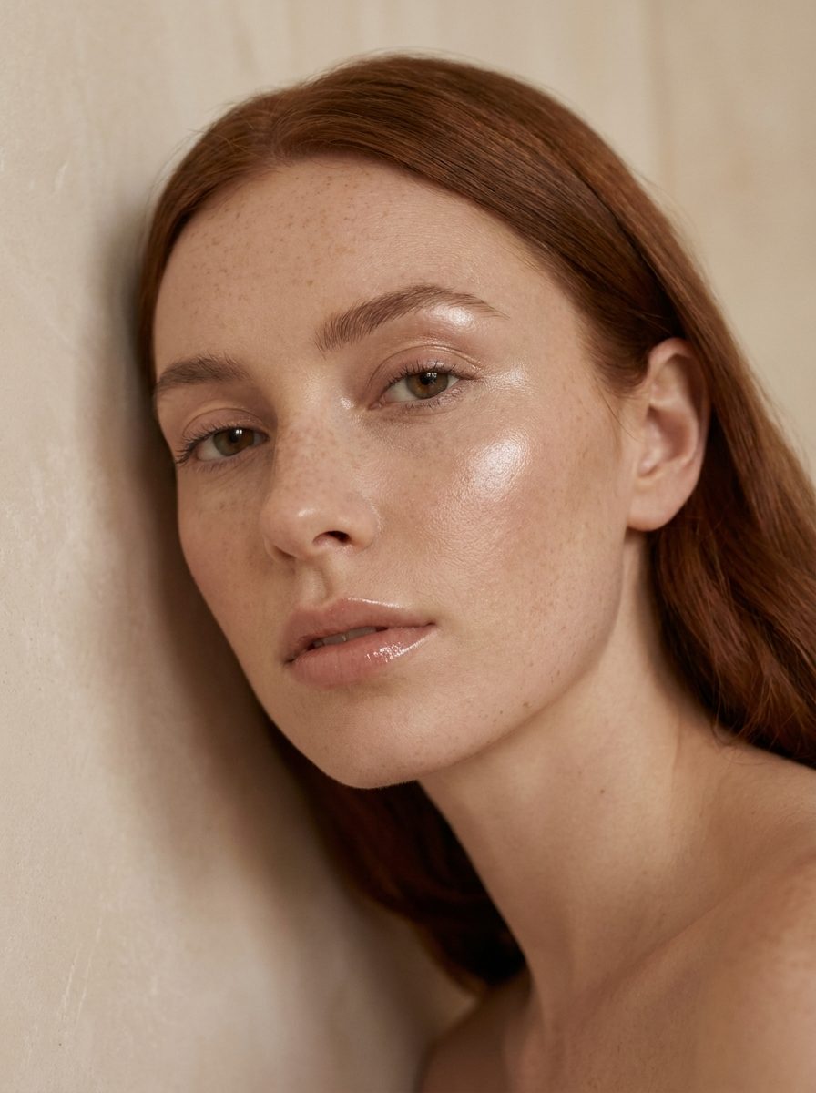 Fresh natural dewy makeup look